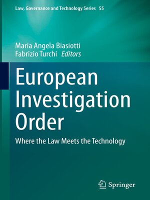 cover image of European Investigation Order